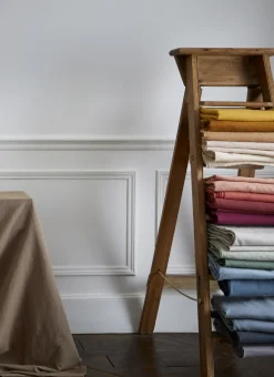 NAPPE COTON LIN FINITION BOURDON LAIT