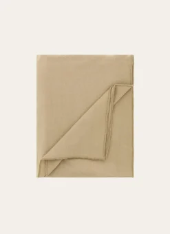 NAPPE COTON LIN FINITION BOURDON MOYEN FORMAT TABAC