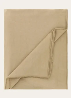 NAPPE COTON LIN FINITION BOURDON MOYEN FORMAT TABAC