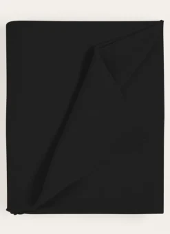NAPPE COTON LIN FINITION BOURDON NOIR