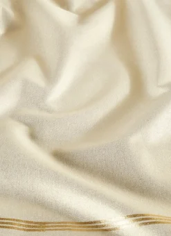 NAPPE EN COTON PAILLETÉ OR