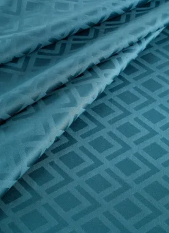 NAPPE EN JACQUARD DE COTON MALACHITE