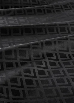 NAPPE EN JACQUARD DE COTON Noir