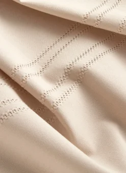 NAPPE RONDE POINÇON NANI GRIS BEIGE