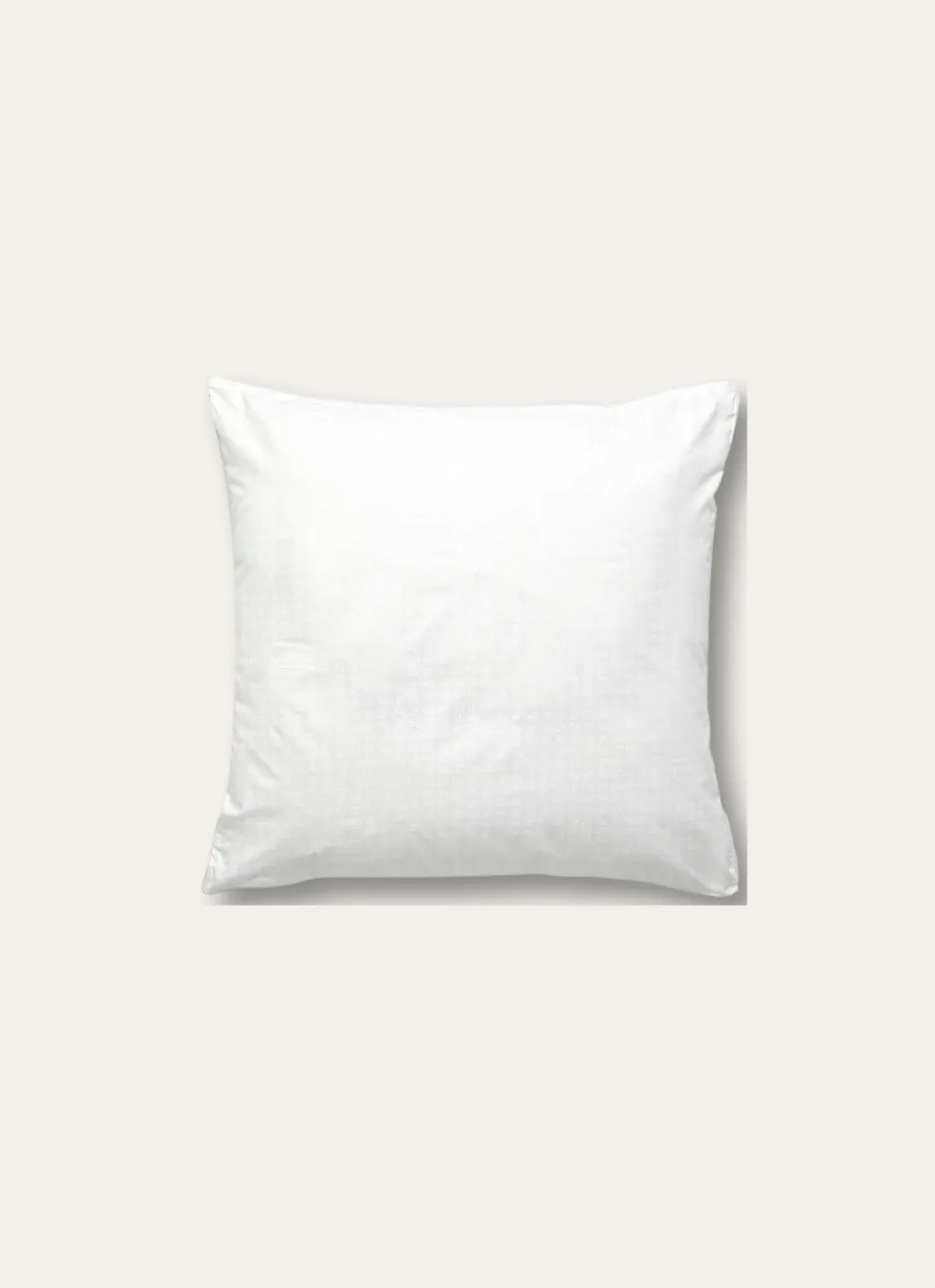 OREILLER EN PERCALE MOELLEUX ANTI-ACARIENS ECRU