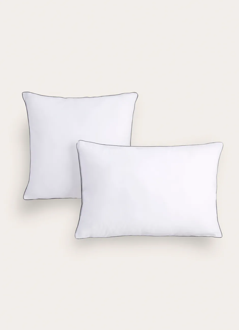 OREILLER HARMONIE FERME ANTI-ACARIENS BLANC