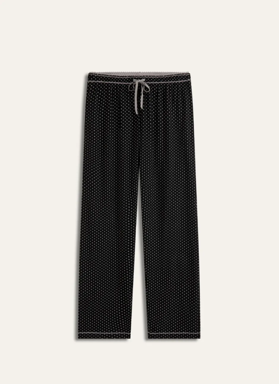 PANTALON DE PYJAMA Noir
