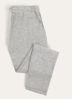 PANTALON DOUX GRIS CHINE