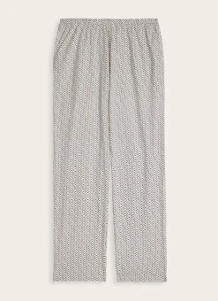 PANTALON ELLA ÉCRU / MULTICOLORE