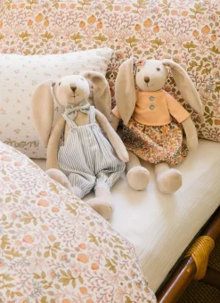 PELUCHE EN FORME DE LAPIN MULTICOLORE