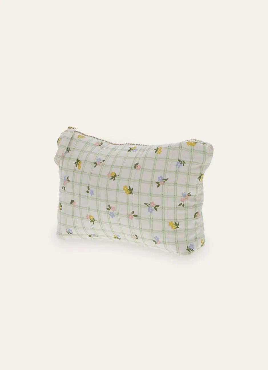 PETITE TROUSSE EN COTON MATELASSÉ EGLANTINE MULTICOLORE