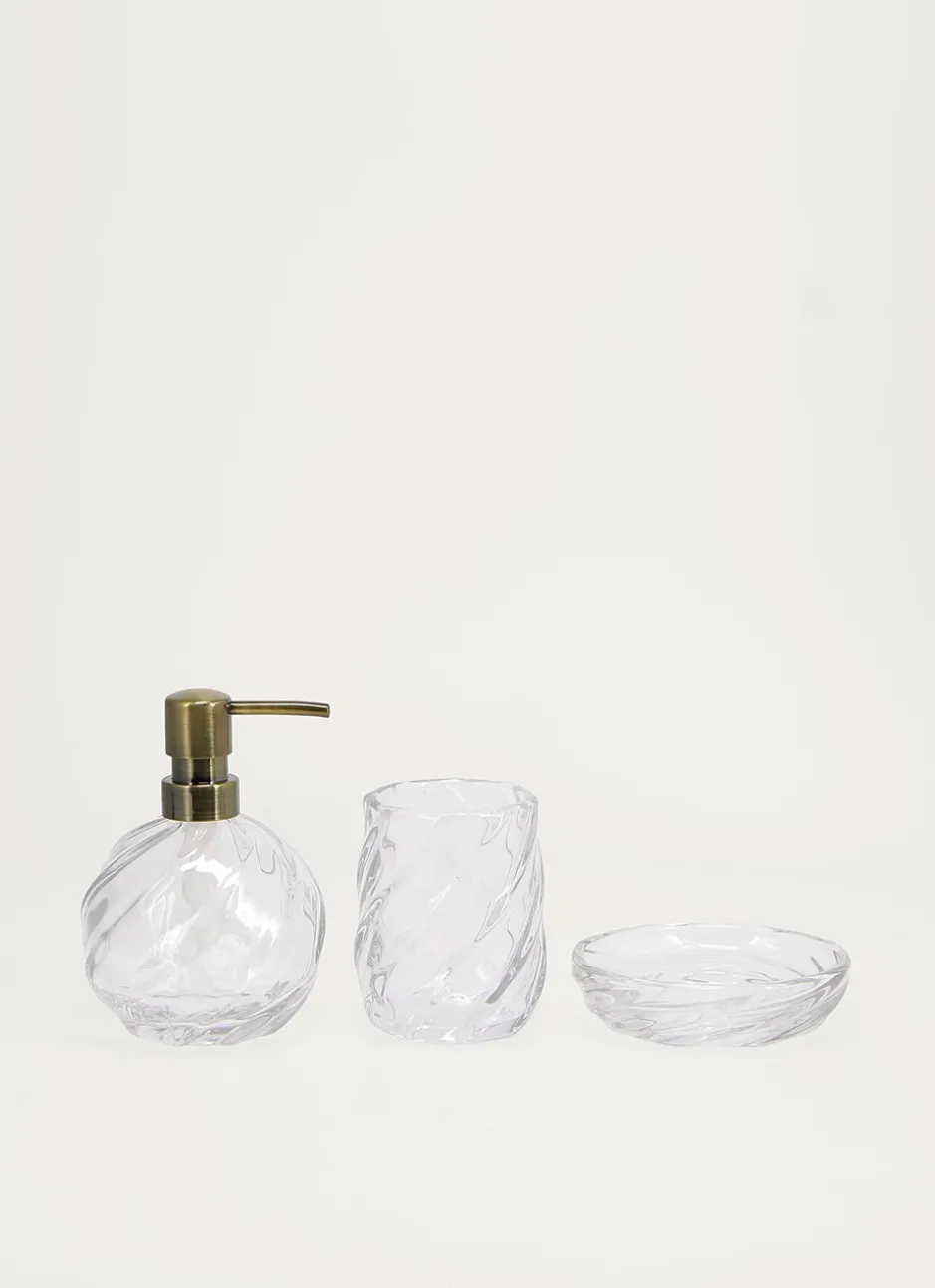 PORTE BROSSE À DENTS TRANSPARENT