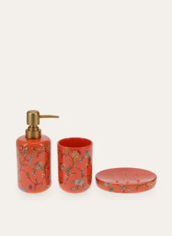 PORTE-BROSSES À DENTS EN CÉRAMIQUE JOSÉPHINE CORAIL