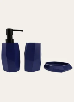 PORTE SAVON NORMAN BLEU