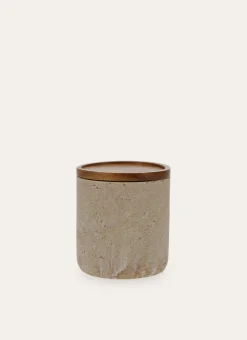 POT DE SALLE DE BAIN TANZANIE BEIGE