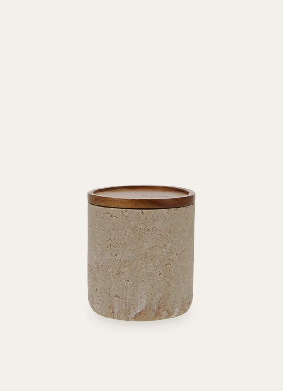 POT DE SALLE DE BAIN TANZANIE BEIGE