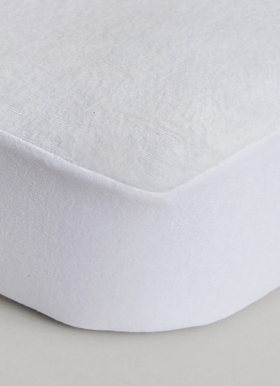 PROTÈGE-MATELAS IMPERMÉABLE ANTI-ACARIENS - 170 GR BLANC