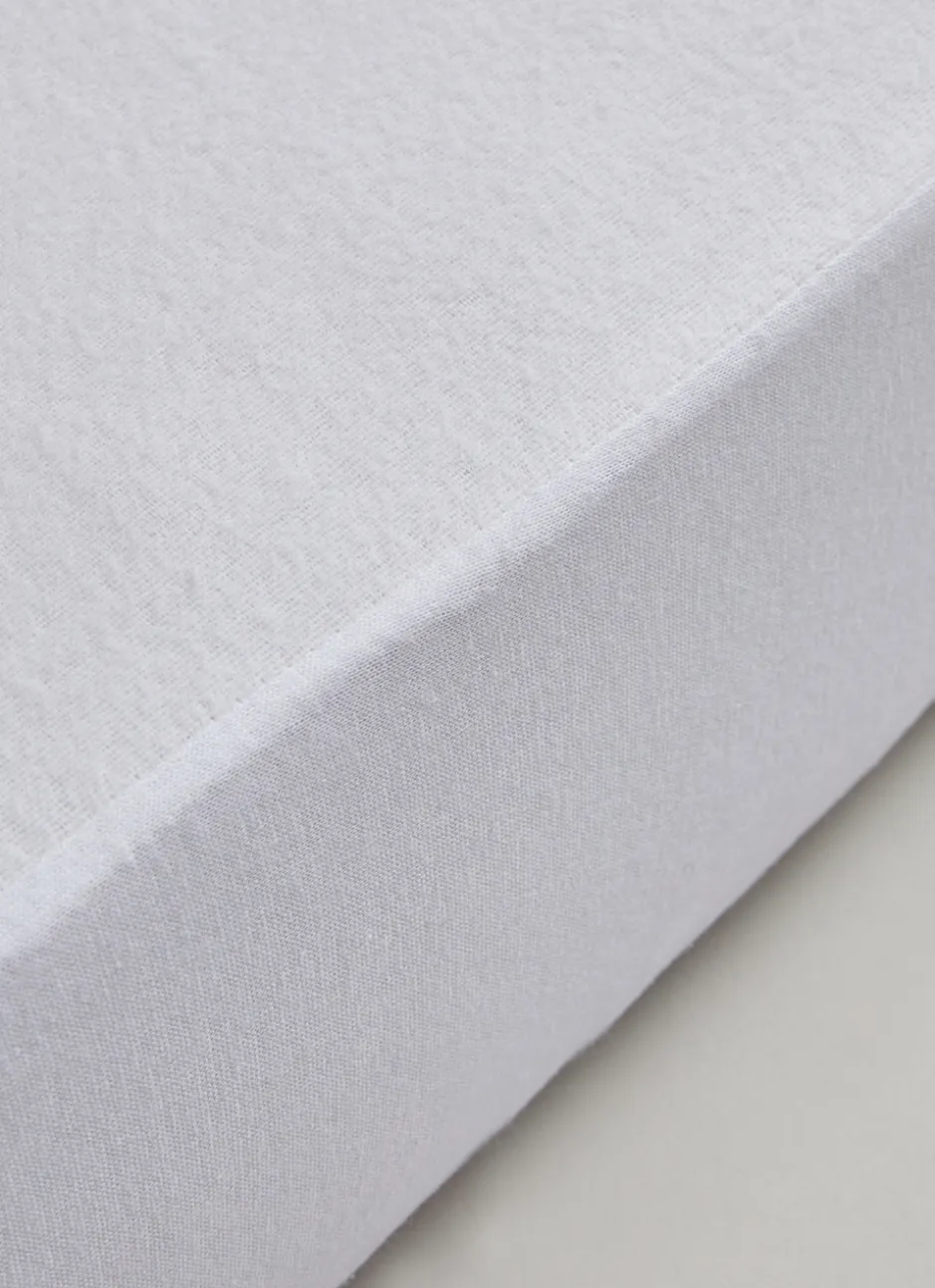 PROTÈGE-MATELAS IMPERMÉABLE ANTI-ACARIENS - 170 GR BLANC