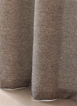 RIDEAU FANTAISIE AVEC MICRO MOTIF EN JACQUARD ENCRE