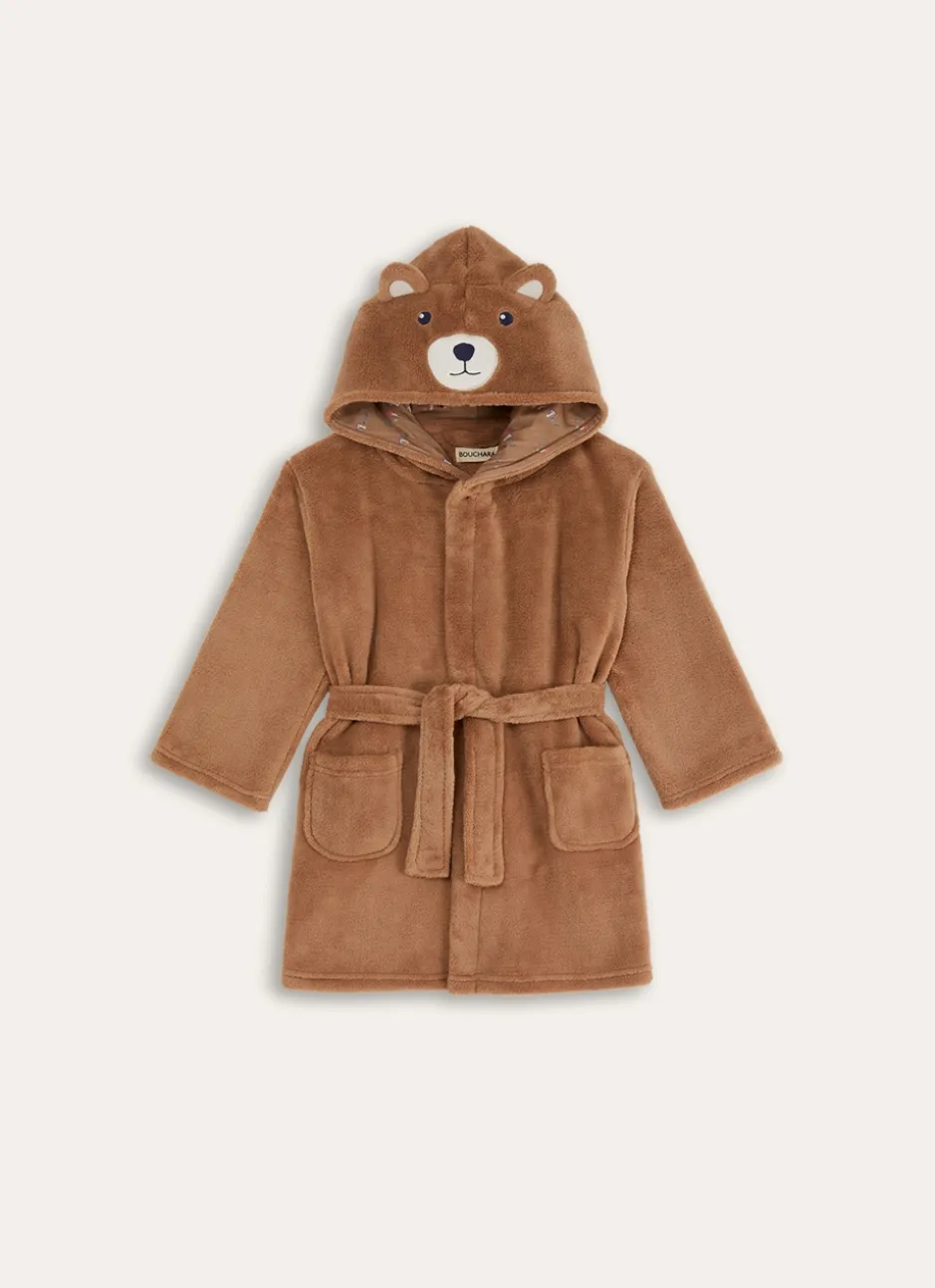 ROBE DE CHAMBRE OURS MARRON