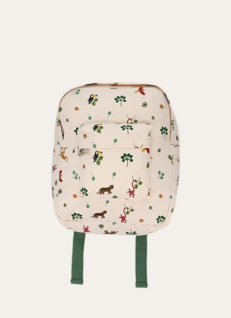 SAC À DOS ENFANT IMPRIMÉ JUNGLE MULTICOLORE