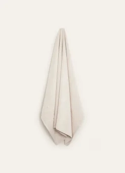 SERVIETTE DE TOILETTE LITEAU VELOURS CISELÉ BEIGE