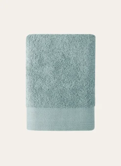 SERVIETTE DE TOILETTE UNIE EN COTON 500GR BLEU ORAGE