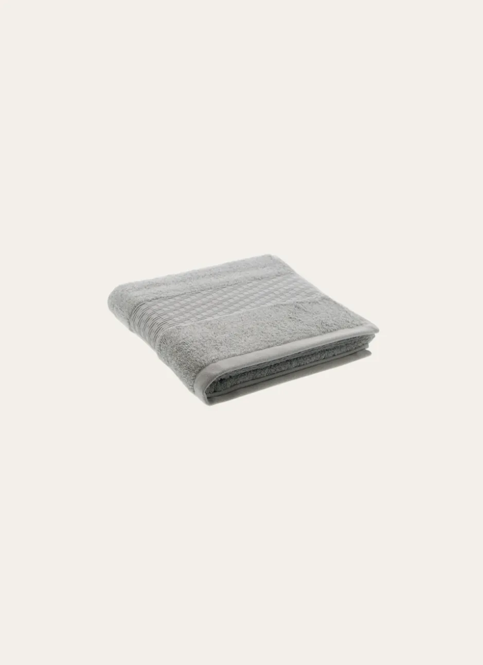 SERVIETTE INVITÉ COTON BIO JACQUARD GAUFRÉ 450GR PIGEON