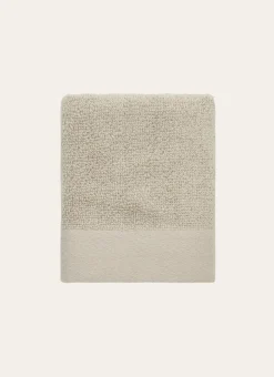 SERVIETTE INVITÉ COTON MOELLEUX ZÉRO TORSION GREGE
