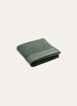 SERVIETTE INVITÉ COTON MOELLEUX ZÉRO TORSION vert