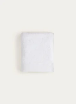 SERVIETTE INVITÉ COTON MOELLEUX ZÉRO TORSION BLANC