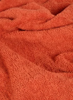 SERVIETTE INVITÉ EN COTON UNI BASIL TERRACOTTA