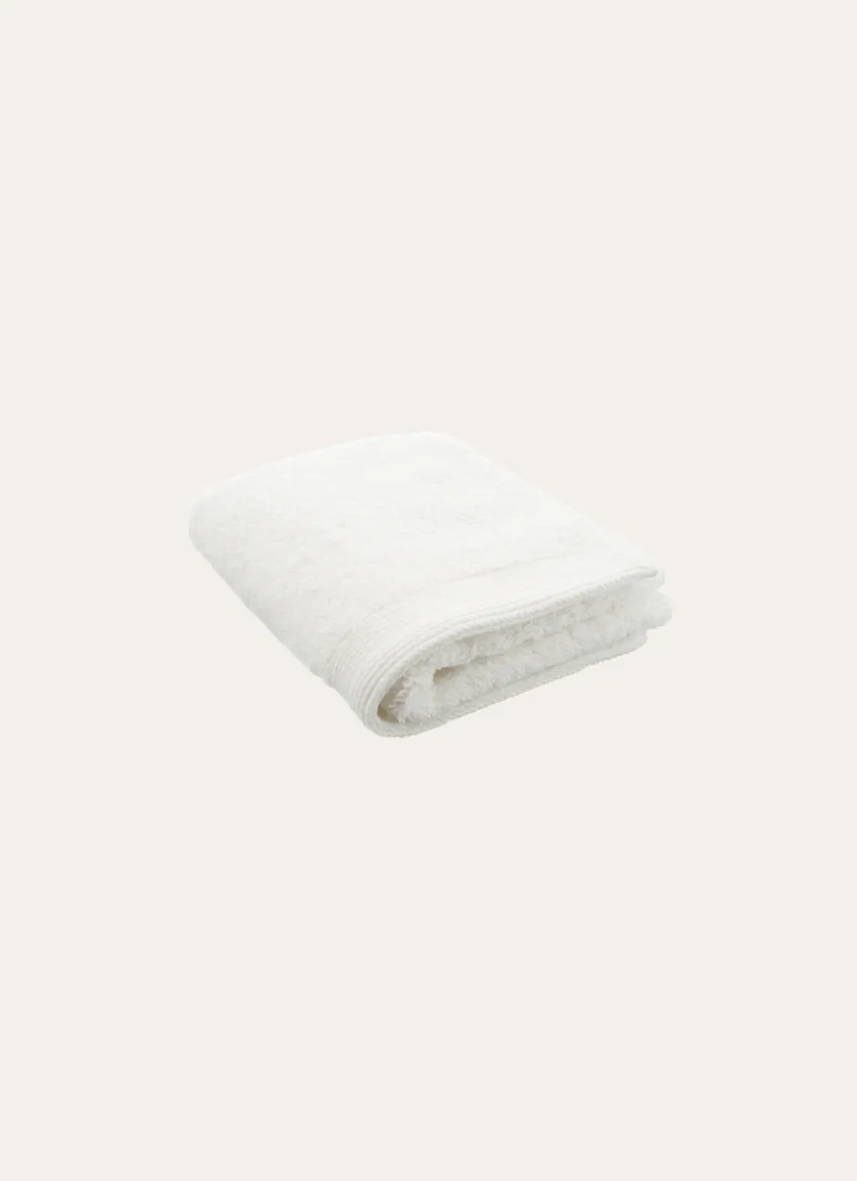 SERVIETTE INVITÉ UNIE EN COTON 500GR BLANC