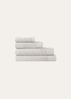 SERVIETTE INVITÉ UNIE EN COTON 500GR PERLE