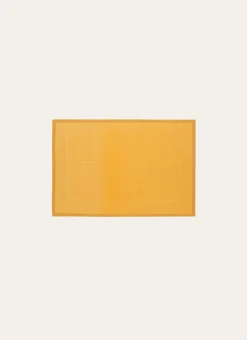 SET DE TABLE UNI TISSÉ CURCUMA