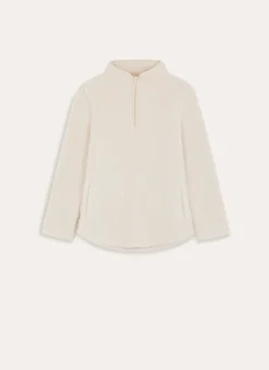 SWEAT SHIRT POLAIRE CIZOU ÉCRU