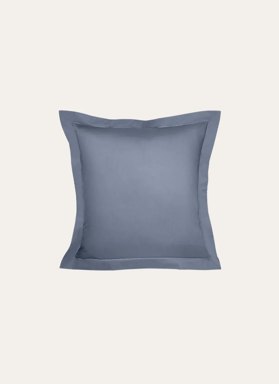 TAIE D'OREILLER UNIE EN PERCALE DE COTON JEAN