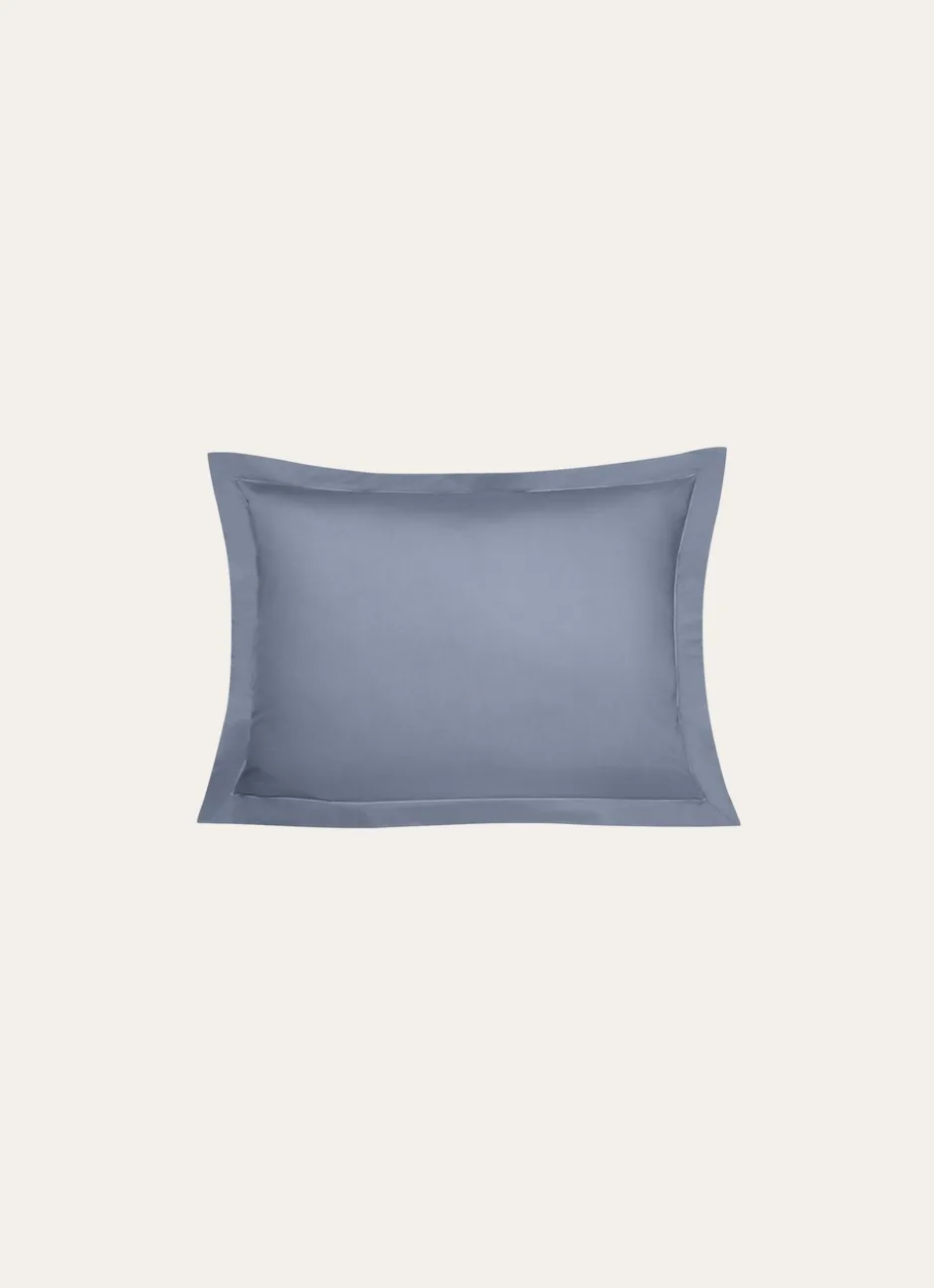 TAIE D'OREILLER UNIE EN PERCALE DE COTON JEAN
