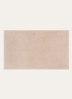 TAPIS DE BAIN EN COTON BEIGE