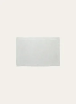 TAPIS DE BAIN EN COTON UNI 650GR PERLE