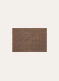 TAPIS DE BAIN JACQUARD UNI ANTIDÉRAPANT BRUN