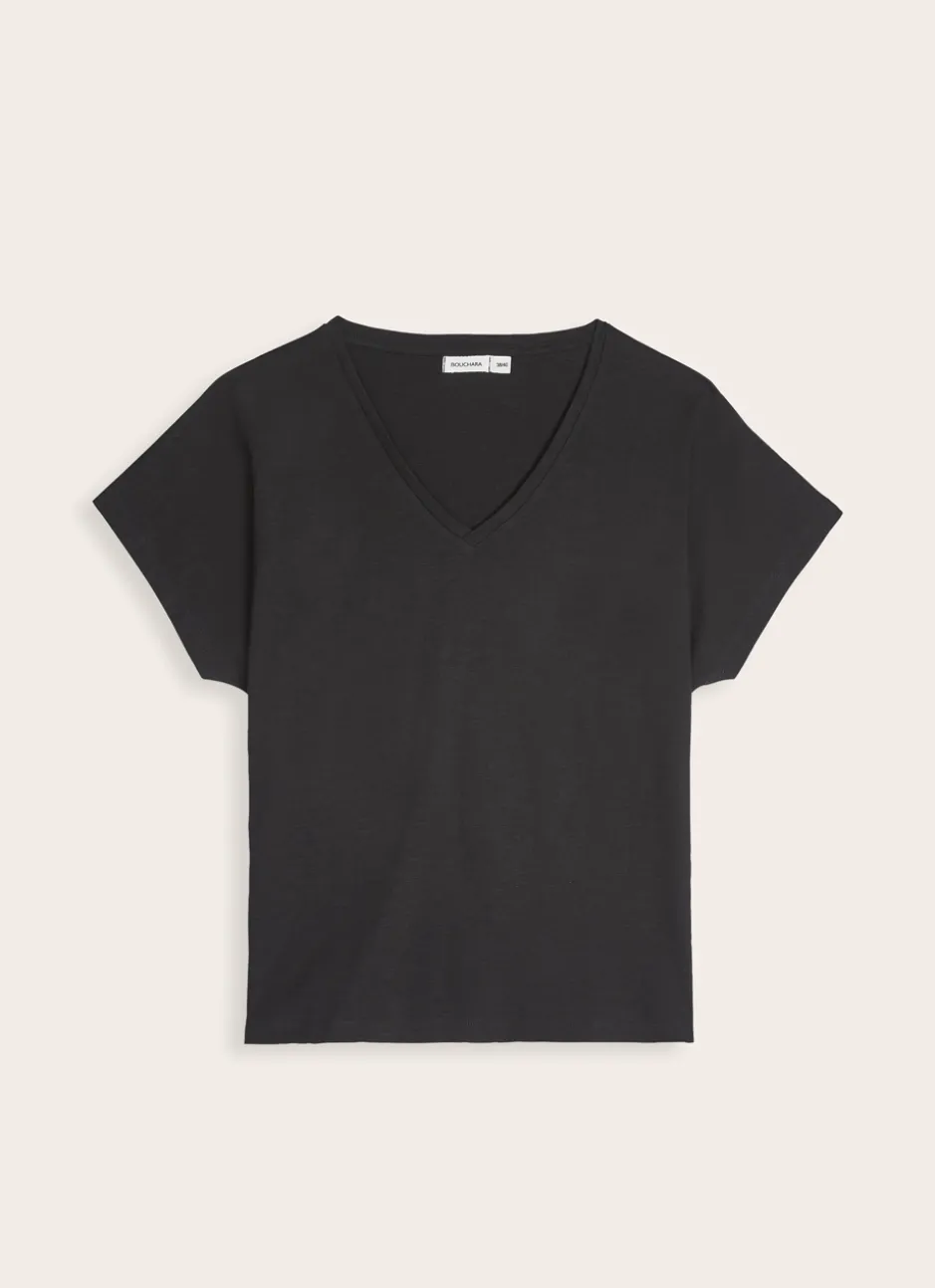 TEE-SHIRT EN COTON Noir