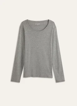 TEE SHIRT GRIS CHINÉ