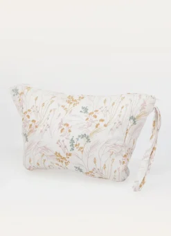 TROUSSE EN GAZE DE COTON À MOTIFS FLORAUX MULTICOLORE