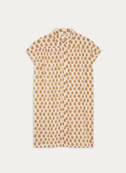 TUNIQUE SANS MANCHES EN VOILE DE COTON FARAH MULTICOLORE