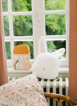 VALISETTE EN CARTON EN FORME DE MAISON MULTICOLORE