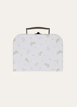 VALISETTE MOTIF LAPIN BLANC