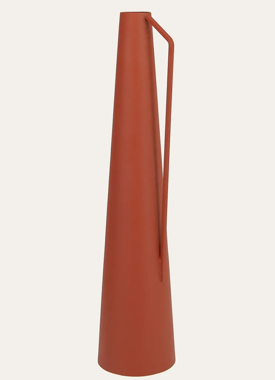 VASE DÉCORATIF ASPECT GRANITÉ TERRACOTTA