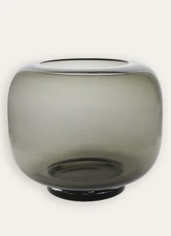 VASE EN VERRE TRANSPARENT MULTIFONCTIONNEL GRIS TRANSPARENT